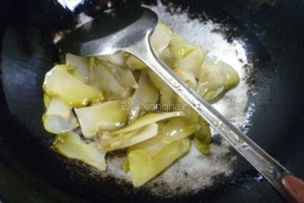 清炒榨菜的做法图解4