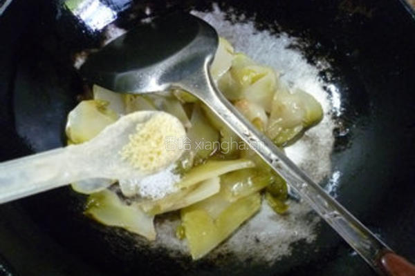 清炒榨菜的做法图解6