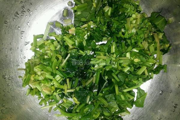 菠菜团的做法图解2