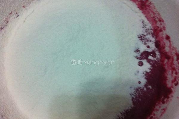 蜜豆抹茶红丝绒蛋糕卷的做法图解5
