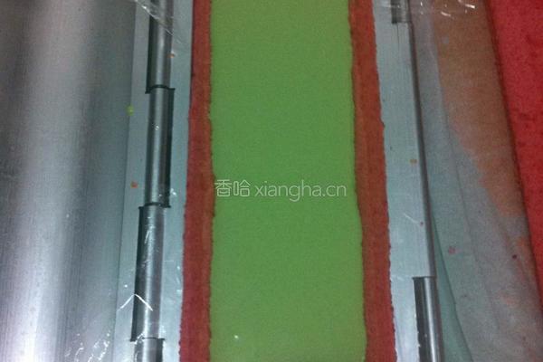蜜豆抹茶红丝绒蛋糕卷的做法图解22