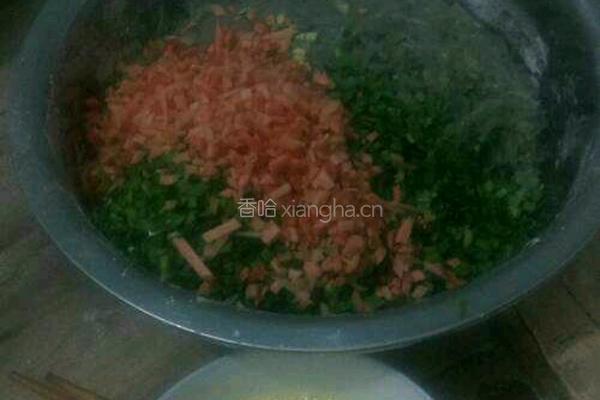 素食蒸饺的做法图解1