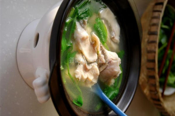鱼片豌豆尖汤