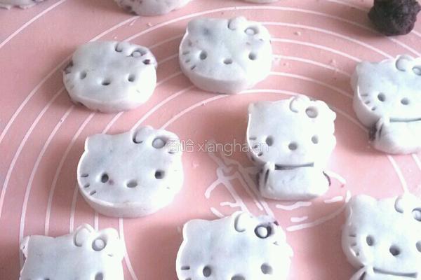 水晶紫薯饼的做法图解5