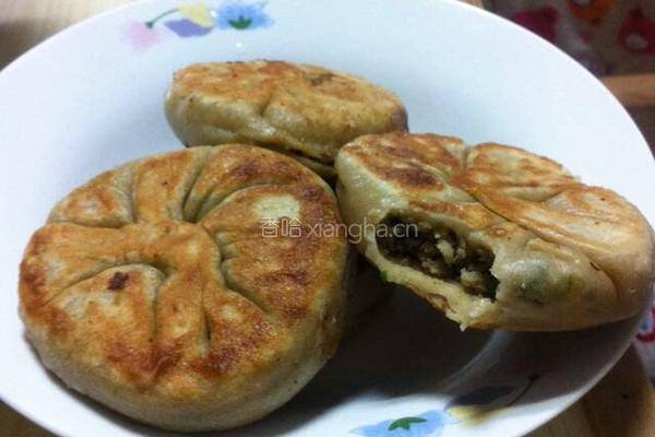 猪肉芹菜馅饼的做法图解6