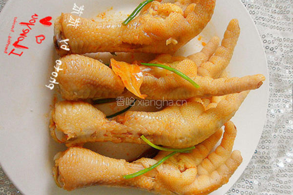 泡菜鸡爪