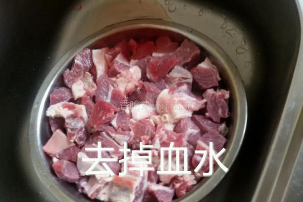 砂锅炖牛肉的做法图解4