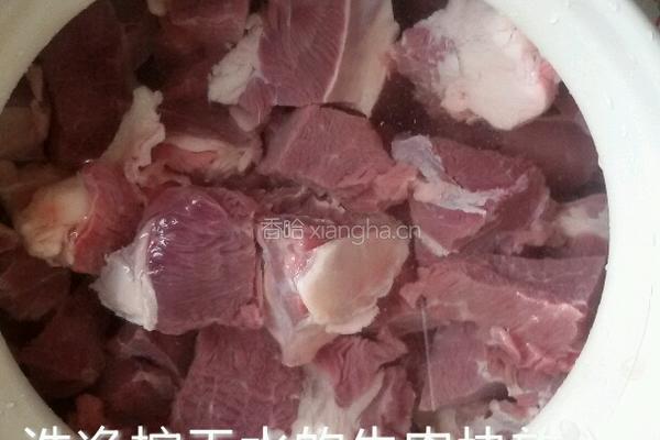 砂锅炖牛肉的做法图解7