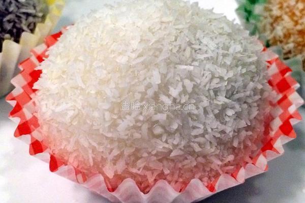 三色糯米糍的做法图解9