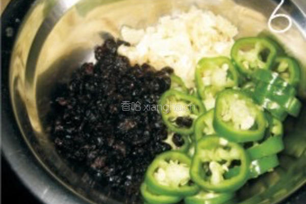 豆鼓烧冬瓜的做法图解6
