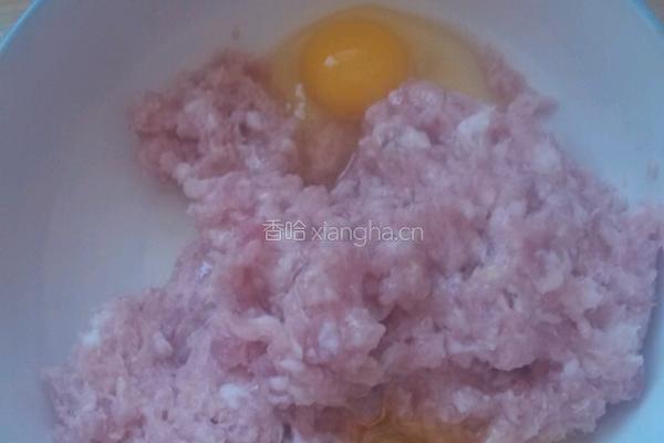 大米肉丸子的做法图解3