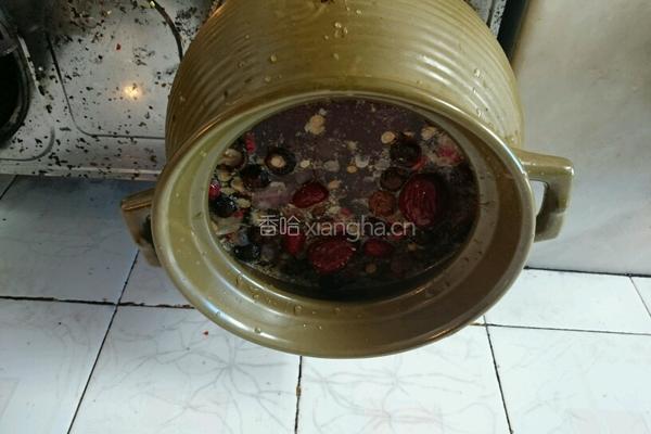 滋补羊胎汤的做法图解5