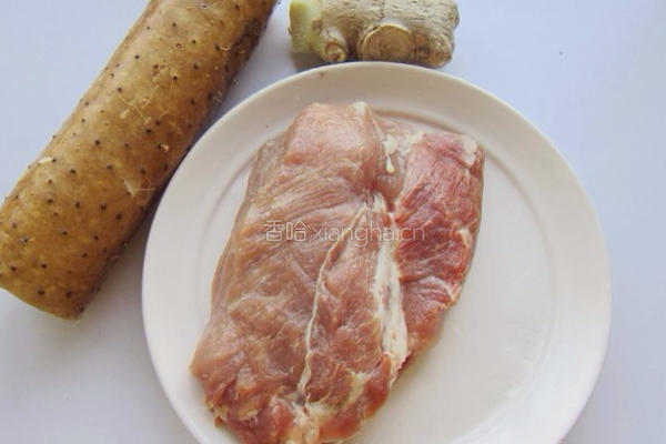 山药炒羊肉的做法图解1
