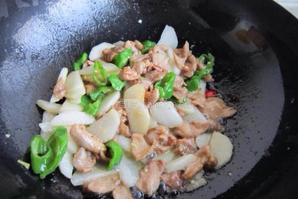 山药炒羊肉的做法图解11
