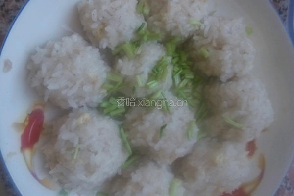 大米肉丸子