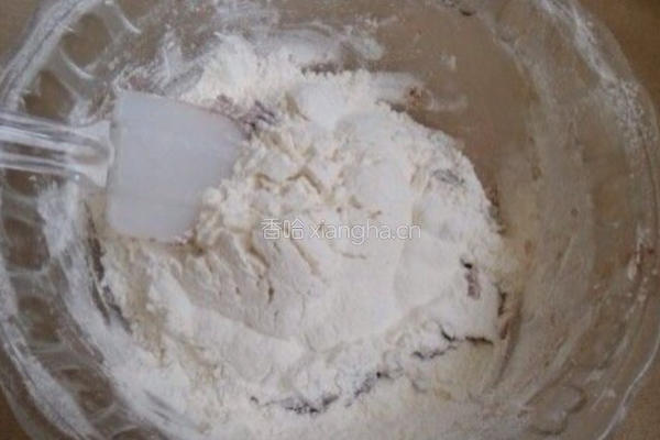 红豆沙饼干的做法图解3