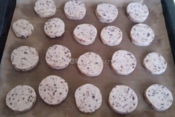 红豆沙饼干的做法图解7