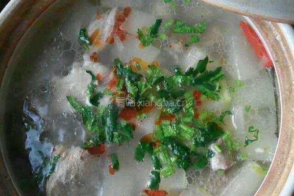 羊排冬瓜汤的做法图解4