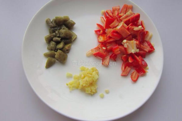 毛芹炒肉末的做法图解3