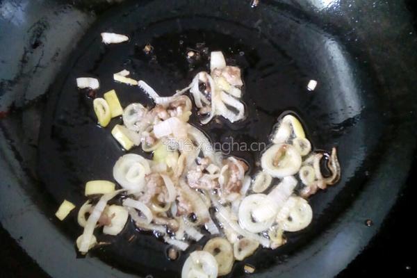 番茄老豆腐小炒肉的做法图解2