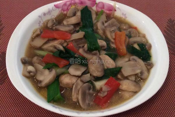 生抽蘑菇的做法图解4