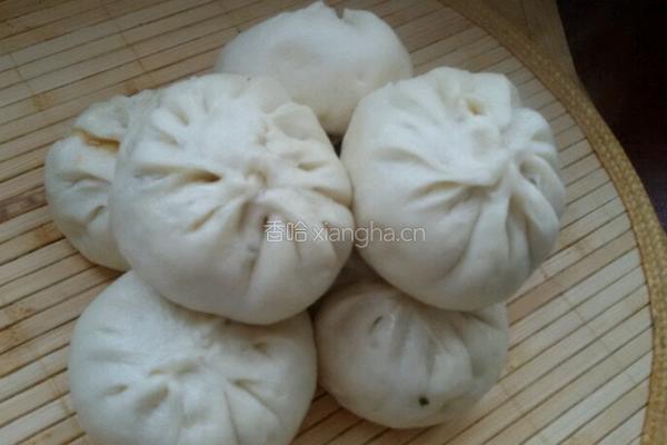 羊肉白菜包子的做法图解4