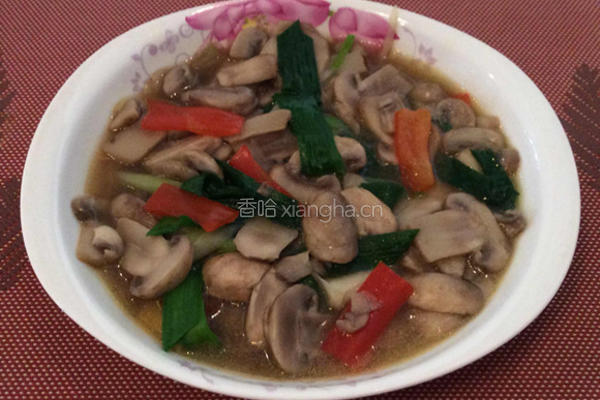 生抽蘑菇