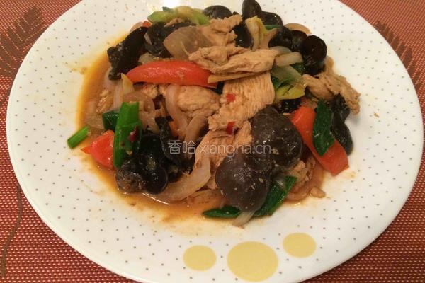 洋葱炒鸡片的做法图解4