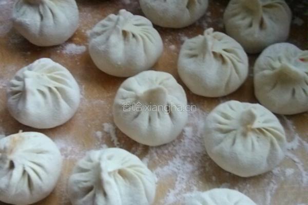 素馅包子的做法图解10