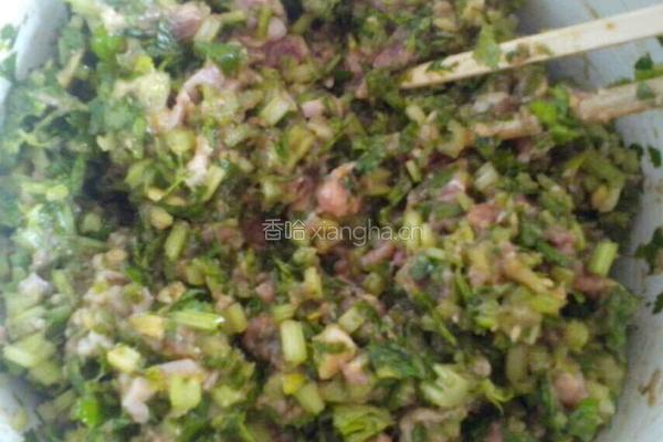 香菇肉饼的做法图解1