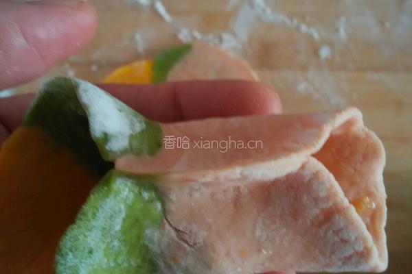彩色金鱼小笼包的做法图解12