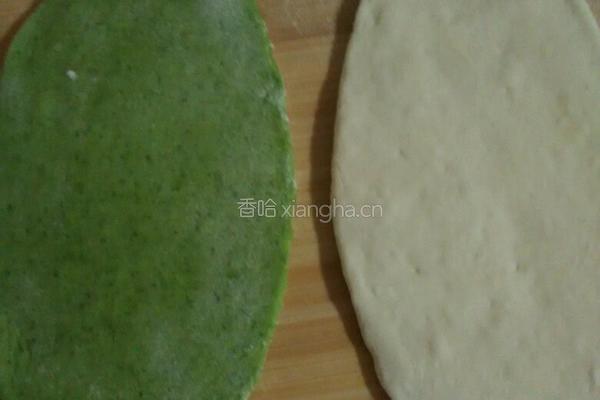 南瓜草帽豆沙包的做法图解2