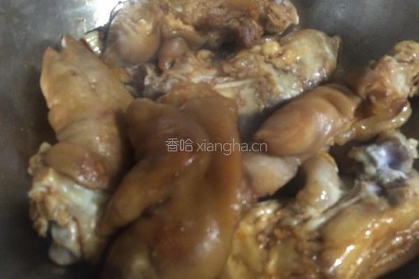 卤猪蹄的做法图解5