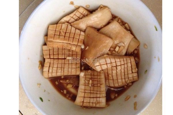 酱杏鲍菇片儿的做法图解2