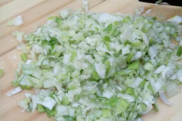 白菜鸡蛋素饺子的做法图解4