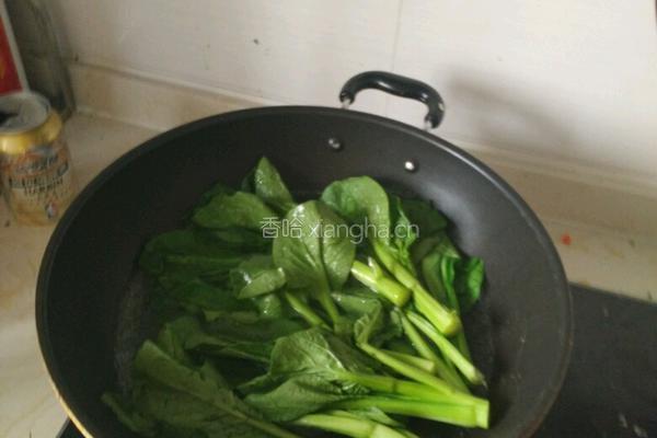 香菇菜心的做法图解1