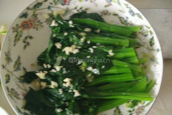 香菇菜心的做法图解3