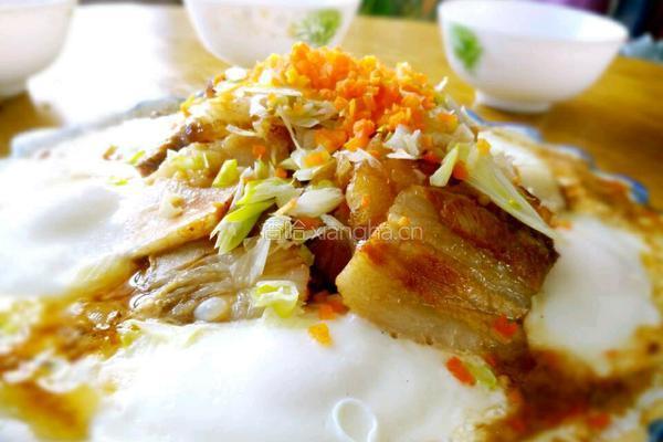 扣肉闷疍的做法图解4