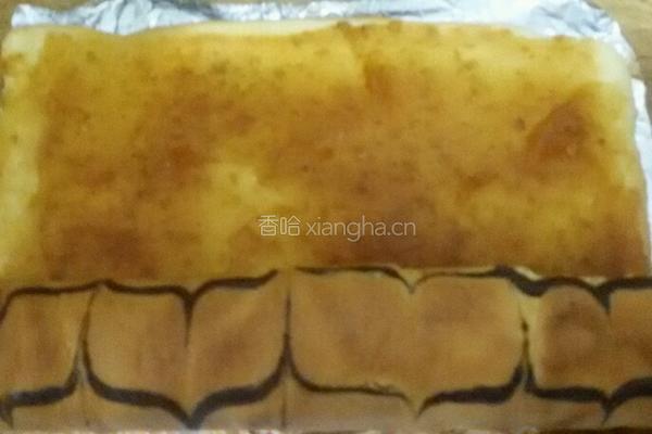 千叶戚风蛋糕卷的做法图解13