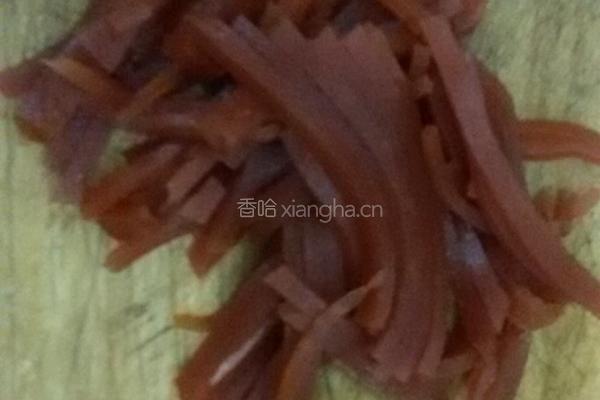 梨丝山楂糕的做法图解3
