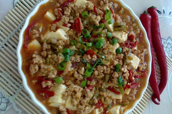 肉末豆腐