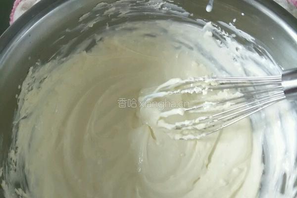 大理石轻乳酪蛋糕的做法图解3