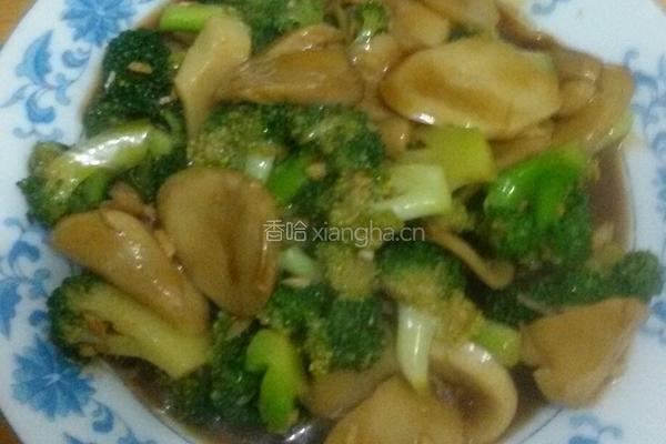 蚝油杏鲍菇西兰花的做法图解7
