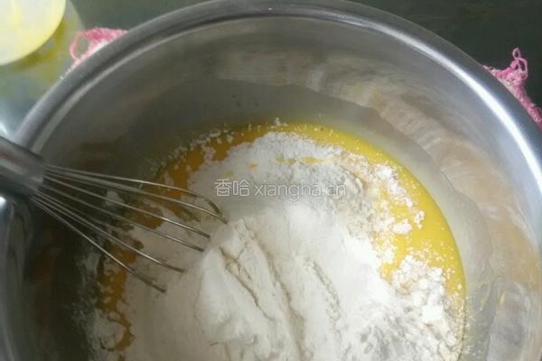 果泥蛋糕的做法图解3