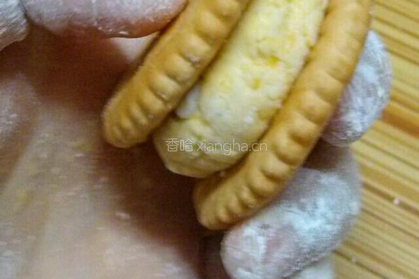 炸南瓜饼的做法图解2