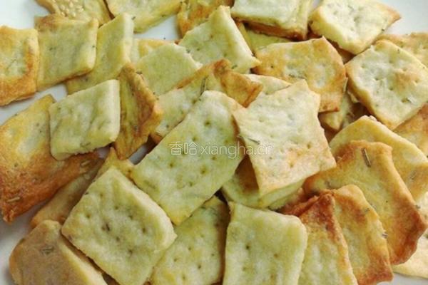 洋芋迷迭香饼干的做法图解4
