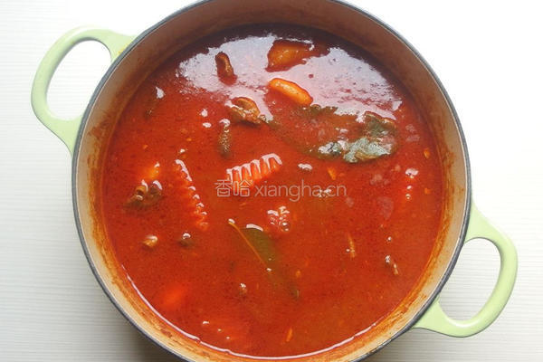 咖哩牛肉粉丝煲的做法图解13