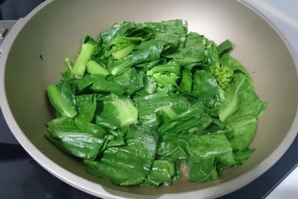清炒芥蓝菜的做法图解4