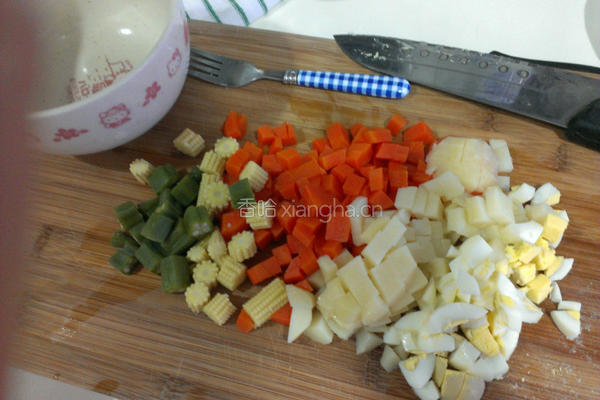 蔬菜沙拉轻食套餐的做法图解5