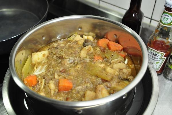 家常牛肉炖菜的做法图解8
